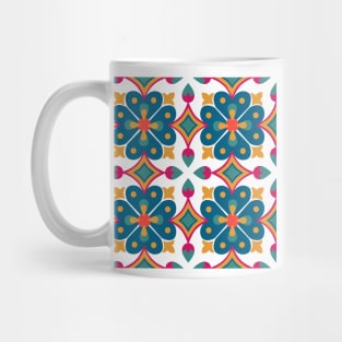 Background vintage flower. Seamless floral pattern. Abstract wallpaper. Texture royal vector. Fabric illustration. Mug